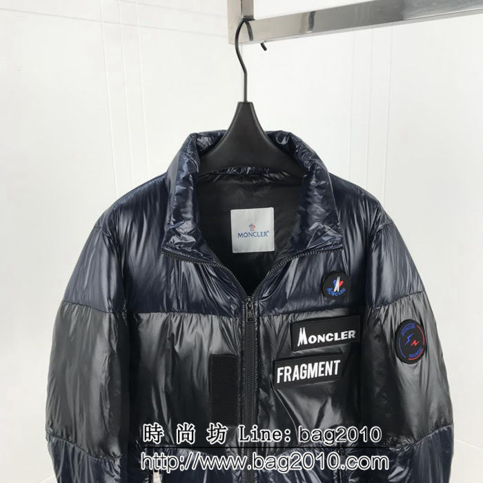 MONCLER蒙口X藤原浩 合作系列 18秋冬新款 麵包款 男士羽絨外套 ydi2187